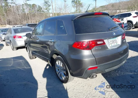 2010 Acura Rdx z USA, uszkodzony, nr VIN 5J8TB2H25AA002932